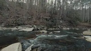 ASMR - Relaxing By A Mountain Stream At Dusk
