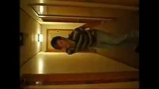 Luke dancing to DFA
