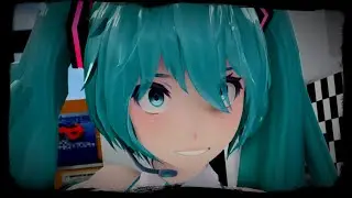 [MMD Talkloid] Miku goes to buy gas...?