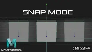 Snap Mode In Maya _ Viewport Snapping _ Maya Tutorial