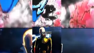 Saitama Vs The Darkest Knight #saitama #tdk #opm #dc