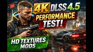 CYBERPUNK 2077 4K | DLSS 4.5 Performance | HD Textures MODS | Path Tracing | MAX Settings