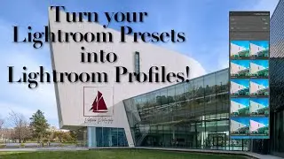 Lightroom Presets to Profiles!