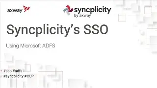 Syncplicity SSO configuration on Microsoft ADFS