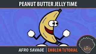 PEANUT BUTTER JELLY TIME Meme Emblem Tutorial in Black Ops 3 || Easy PBJ Time Call of Duty Emblem