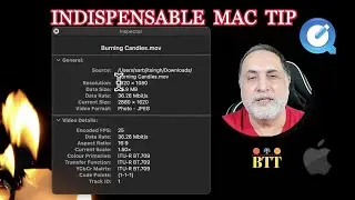 Find Out the Frame Rate, Resolution, size, and other Metadata of a Video | #mac #Tip  #Free