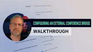 Configuring an External Conference Bridge - xMatters Support