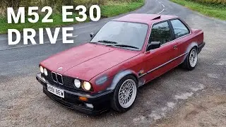 M52 Swap E30 Review & Drive | BMW E30 Sound & POV | E30 Project Update | 060