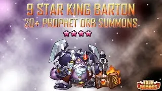 Idle Heroes (S) - 9 Star KB & 20+ Prophet Orb summons!