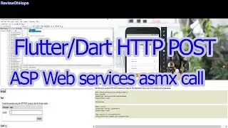 How to HTTP POST from Flutter/Dart ASP Web Services asmx call