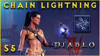 S5 Chain Lightning Sorc - S-Tier Mage Build! [Diablo 4 Character Guide]