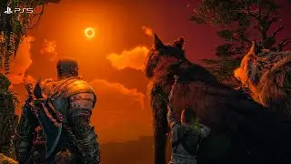 Skoll and Hati and Heimdall God of War Ragnarok Part 12