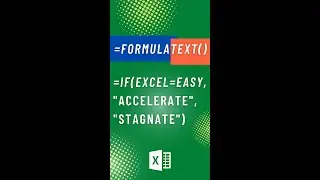 Excel Quick Tips - How to see Excel Formulas Using FORMULATEXT 