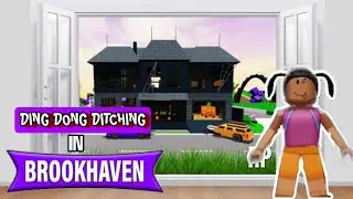 Dora ding dong ditching in Brookhaven 🏡