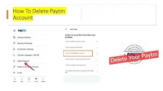 How to delete paytm account permanently in Hindi 2021 | Paytm account delete kaise kare in Hindi