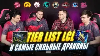 РАСКЛАД СИЛ ПЕРЕД LCL + ТИР ЛИСТ ДРАКОНОВ | UOL x Лига Легенд