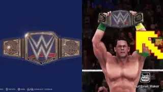 WWE 2k20 : How to create WWE Universal Championship.