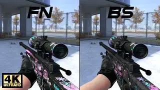CSGO AWP | Fever Dream - Skin showcase all floats [4K60FPS]