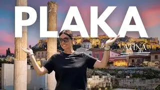 We're in Athens! We're in Plaka! We visited Anafiotika! We went to Taverna! 🇬🇷 (Part 4)