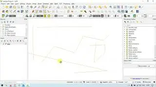 QGIS Basic #2: Create Line layer, split and Merge line Layer in QGIS