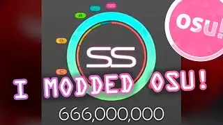 So, I made custom osu!lazer modification