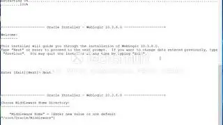 Weblogic 11g installation