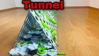 3 Meter Gravitrax Tunnel - Epic Tricks!