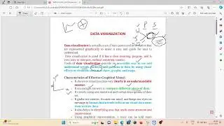 Data visualization lecture 1 || B.TECH CSE || super vision monalisa