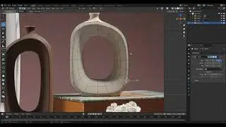 Учебный курс по Blender: Nordic Style Vase