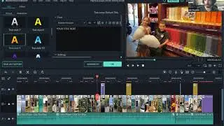 עבודה עם AUDIO ומוזיקת רקע (הדגמה על Filmora)