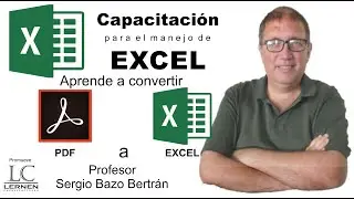 Aprende a CONVERTIR un archivo PDF a EXCEL