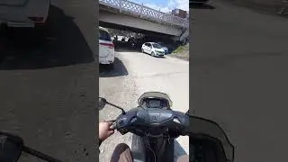 Scooter ride on Kathmandu site baneshwor to toreshwor