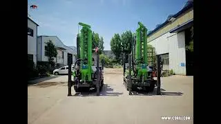 JCDRILL CWD200 Crawler Mounted Water Well Drilling Rigs Exported to South America