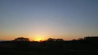 April 30th 2021 sunrise in Wisconsin