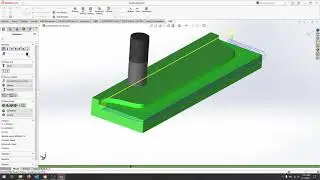 HSMWorks 2021 - 2D Adaptive Model & Stock Contour Selection