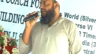 Qari Naseeruddin sab giving Speech on The dept.to Mr.world as co.wmv