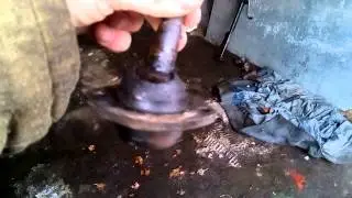 Изношенные шаровые опоры