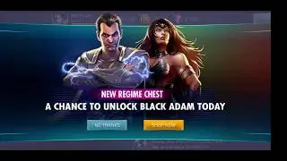 BLACK ADAM Regime Chest and Arena Challenge - Injustice 2 Mobile 2.5 update