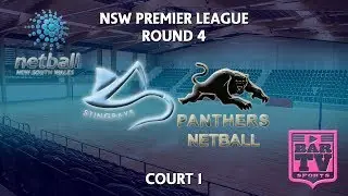 2018 Samsung Premier League Round 4 - U20s/Opens - Court 1 - Stingrays v Panthers