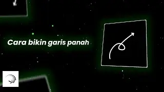 cara bikin garis panah di alightmotion(AM)