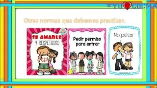 Párvulos -Normas de cortesía-