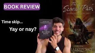Halfway through Shadows of the Apt and... | Book Review | The Scarab Path | Adrian Tchaikovsky