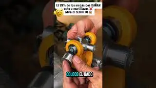 How to change a driveshaft U-joint WITHOUT KNOCKING 🛑 (Mechanic's Secret) 