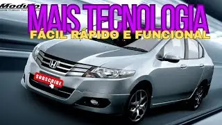 Instalação do Botão para o Computador de Bordo do Honda City 2009-2014 | Passo a Passo Completo