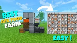 Easy Chicken Farm In Minecraft Bedrock!