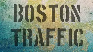 Free Stencil Font | Boston Traffic from Creative Fabrica