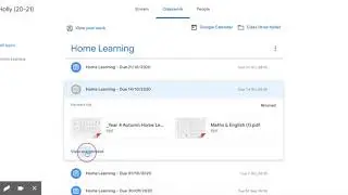 Google Classroom: Viewing Feedback from Teachers