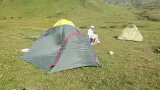 Бзерпинский карниз. Ветер в лагере