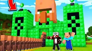 Balon Kafa İle NEDEN ZÜMRÜT Tapınak Bulduk ? - Minecraft
