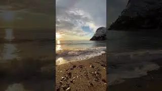 Рассвет на море. Зима 2024.                             